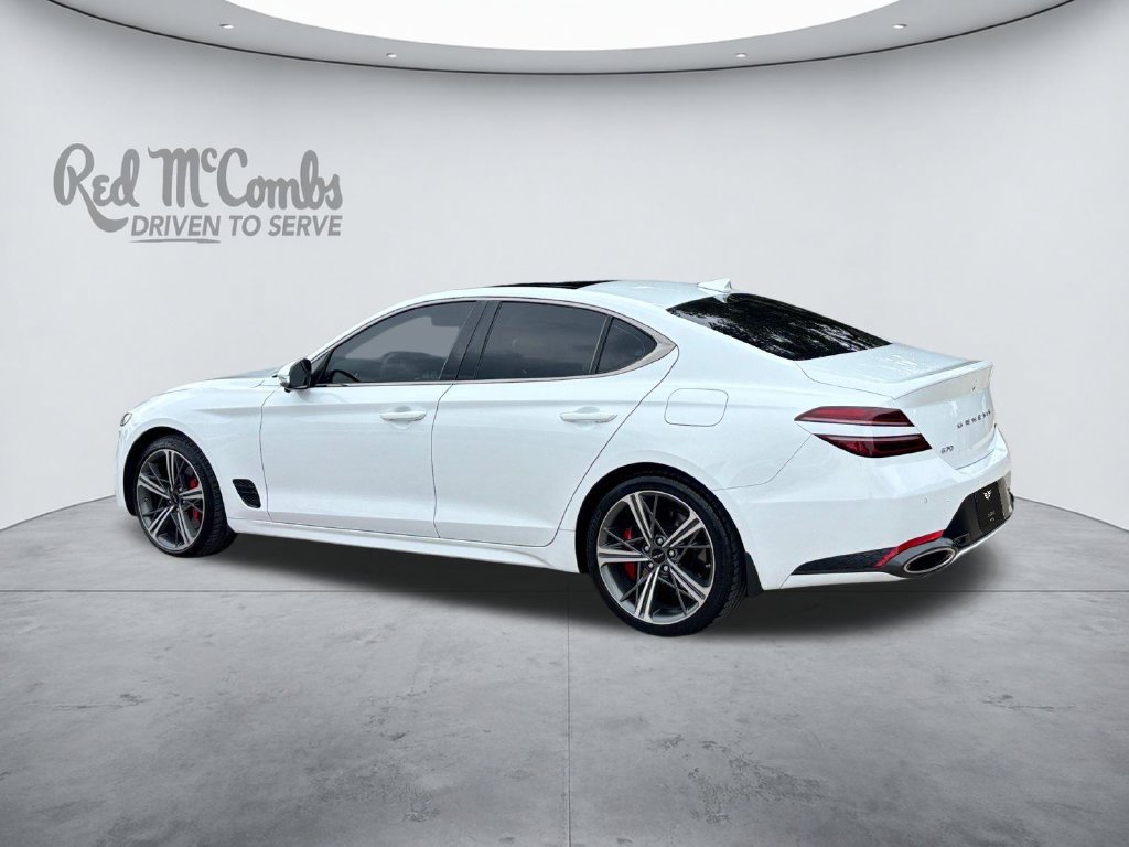 Used 2025 Genesis G70 3.3T Advanced w/ Sport Prestige Package RWD image 3