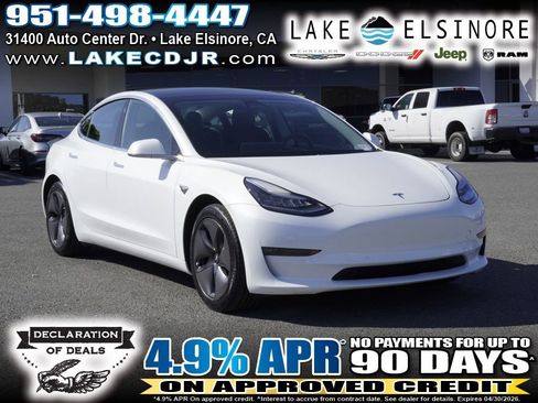 Used 2020 Tesla Model 3 Long Range AWD/4WD image 1