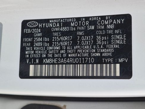 Certified 2024 Hyundai Kona Limited FWD image 34