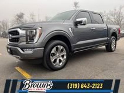 Used 2021 Ford F150 Platinum w/ Equipment Group 701A High image 1