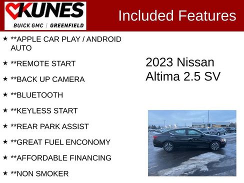 Used 2023 Nissan Altima 2.5 SV image 2