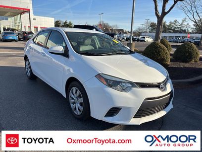 Used 2016 Toyota Corolla LE