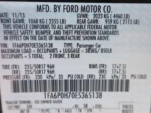 Used 2014 Ford Fusion SE FWD image 46