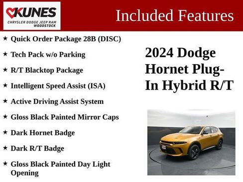 Used 2024 Dodge Hornet R/T w/ Tech Pack w/o Parking AWD/4WD image 3
