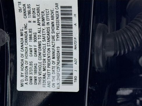 Used 2018 Honda Civic EX image 40