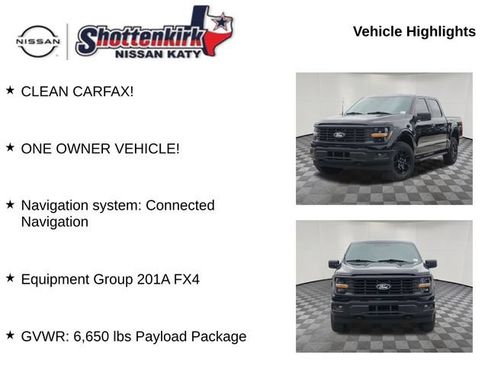 Used 2024 Ford F150 STX w/ Equipment Group 201A FX4 AWD/4WD image 6