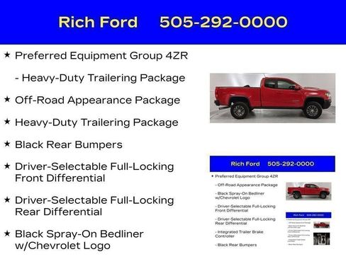Used 2018 Chevrolet Colorado ZR2 AWD/4WD image 54
