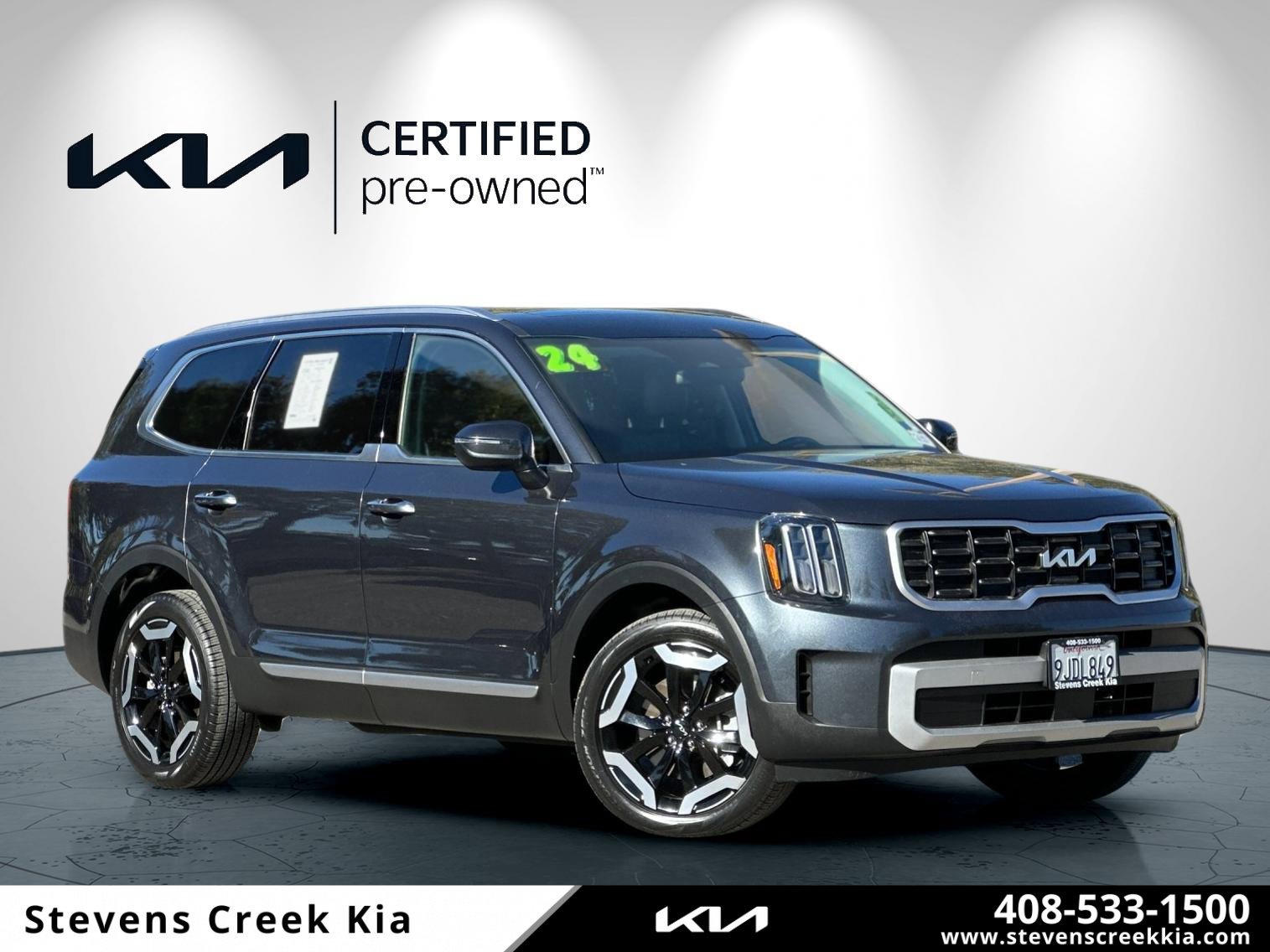 Certified 2024 Kia Telluride S w/ S Sunroof Package AWD/4WD image 1