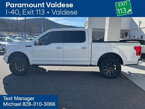 Used 2020 Ford F150 Platinum w/ Equipment Group 701A Luxury image 24