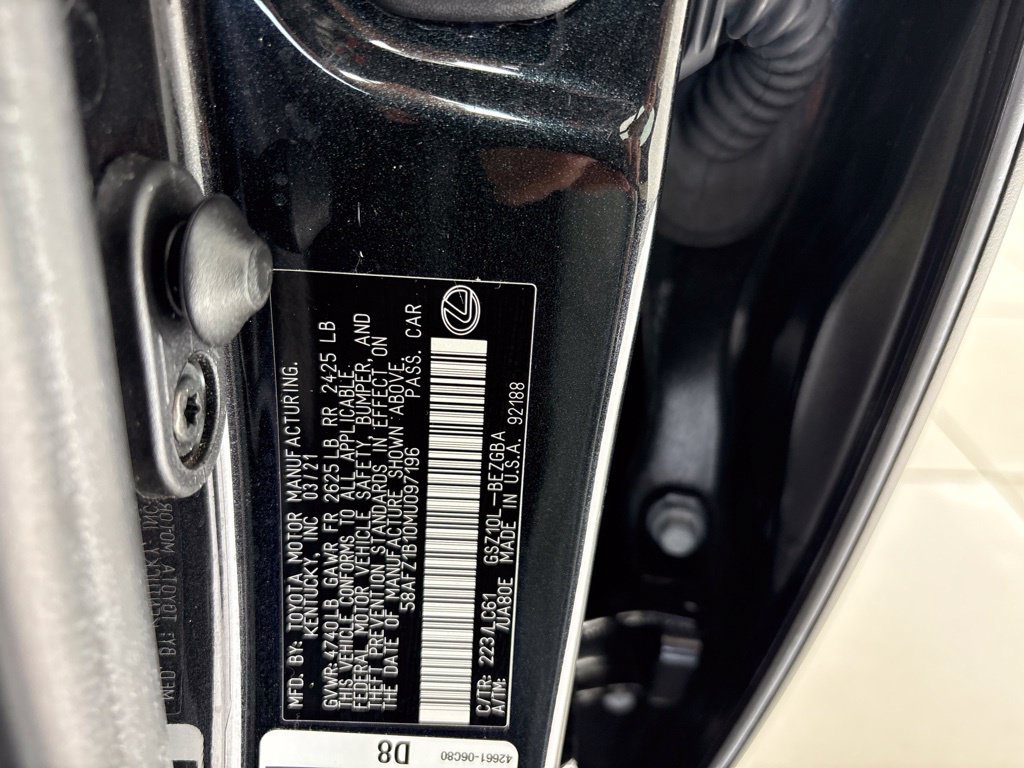 Used 2021 Lexus ES 350 Ultra Luxury w/ Accessory Package 2 FWD image 10
