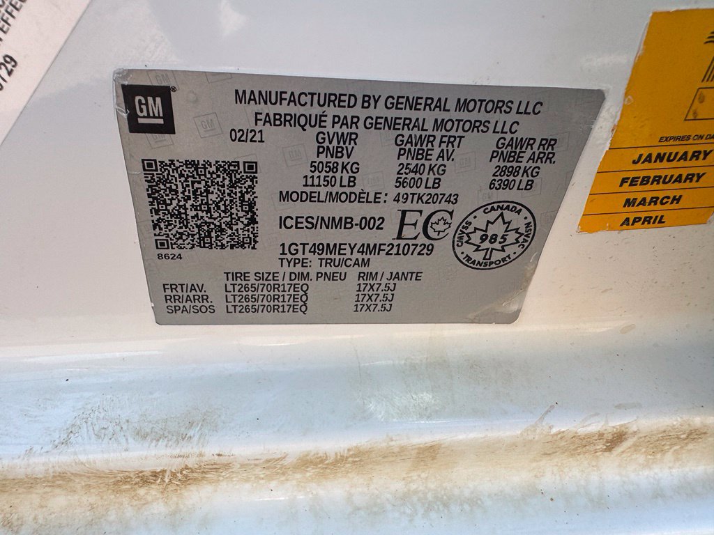 Used 2021 GMC Sierra 2500 SLE AWD/4WD image 10