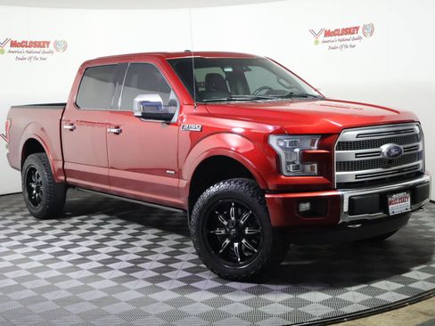 Used 2015 Ford F150 Platinum w/ Equipment Group 701A Luxury AWD/4WD image 2
