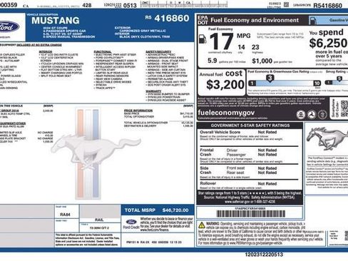 Used 2024 Ford Mustang GT RWD image 31