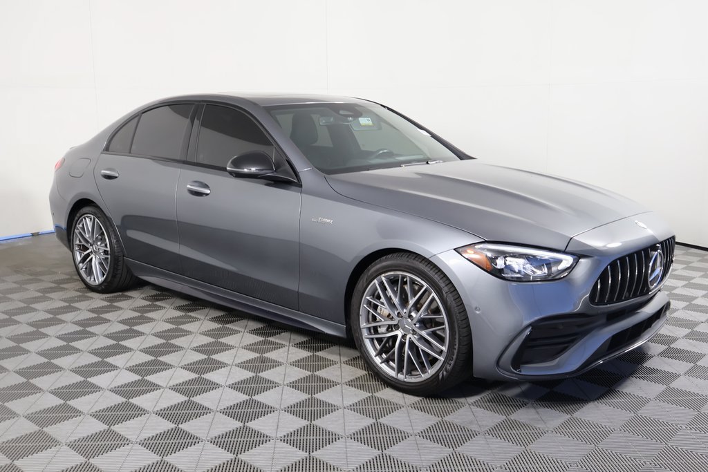 Used 2024 Mercedes-Benz C 43 AMG 4MATIC Sedan image 3