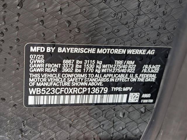 Used 2024 BMW iX xDrive50 w/ Sport Package AWD/4WD image 25