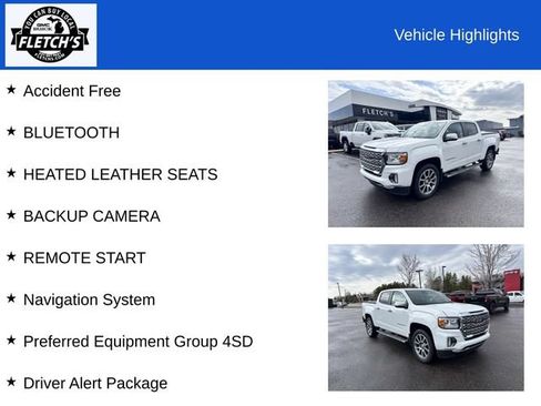Used 2022 GMC Canyon Denali AWD/4WD image 2