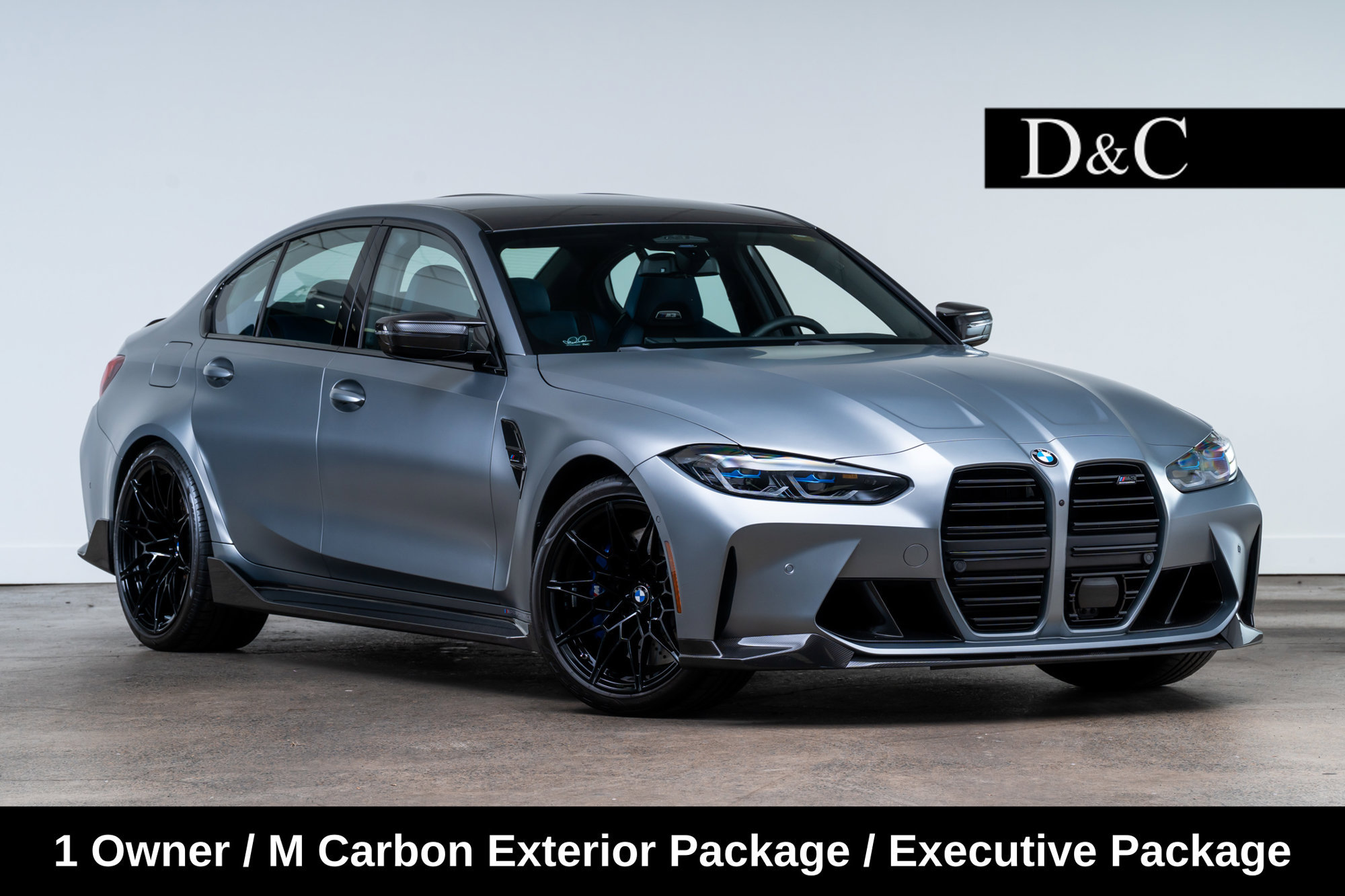 Used 2024 BMW M3 Competition w/ M Carbon Exterior Package AWD/4WD image 1
