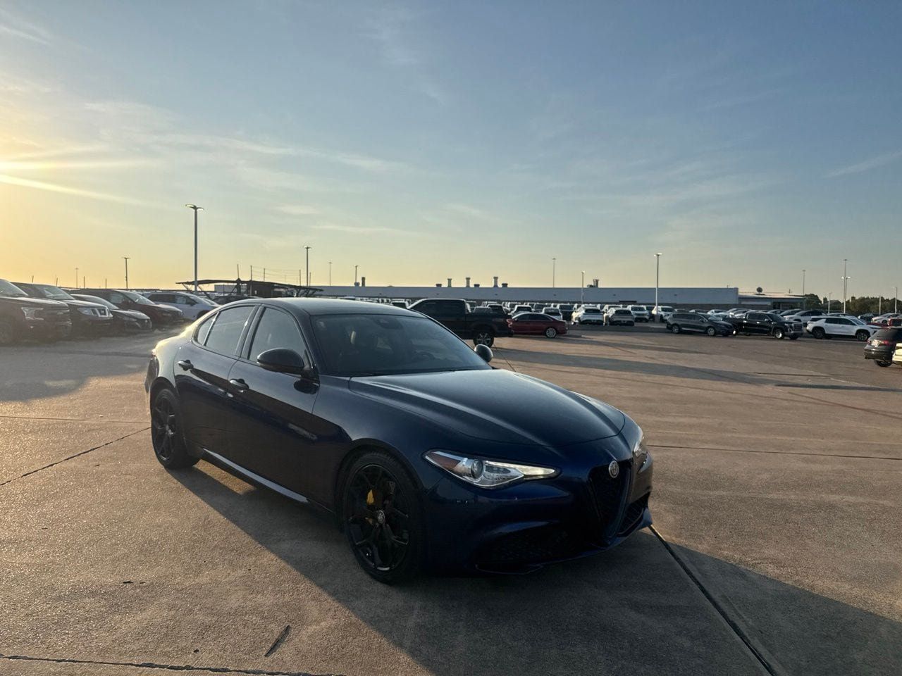 Used 2021 Alfa Romeo Giulia Ti w/ Nero Edizione RWD image 2
