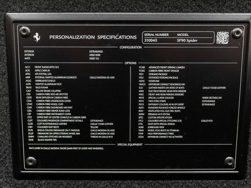Certified 2025 Ferrari SF90 Spider image 25
