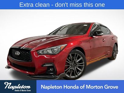 Used 2021 INFINITI Q50 Red Sport 400 w/ Cargo Package
