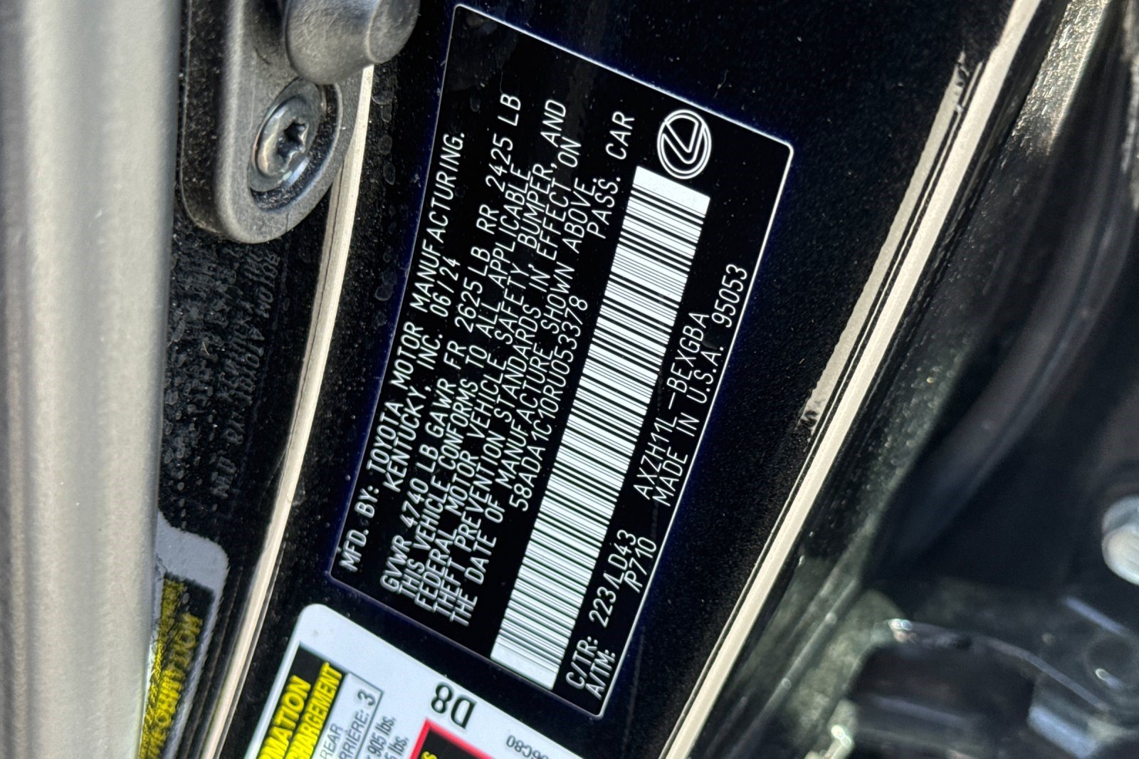 Used 2024 Lexus ES 300h w/ Premium Package FWD image 40