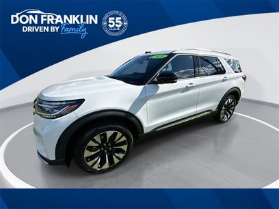 New 2026 Ford Explorer Platinum