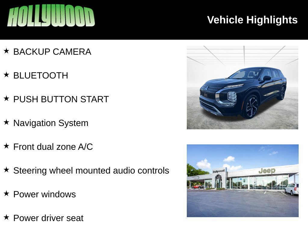 Used 2023 Mitsubishi Outlander SE AWD/4WD image 3