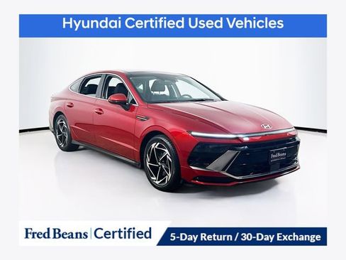 Certified 2024 Hyundai Sonata SEL w/ Convenience Package FWD image 1