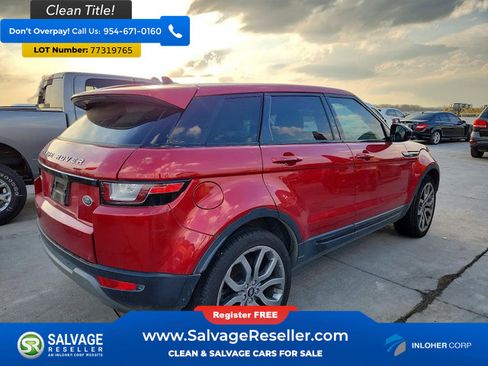 Used 2016 Land Rover Range Rover Evoque SE image 4