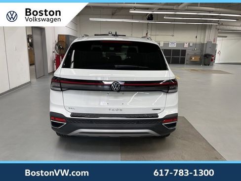 Used 2025 Volkswagen Taos SEL w/ Black Wheel Plus Package image 3