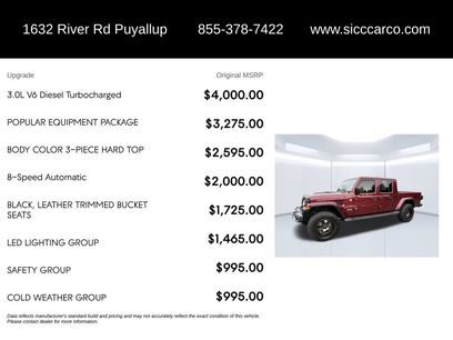 Used 2021 Jeep Gladiator Overland w/ Popular Equipment Package