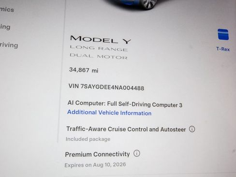 Used 2022 Tesla Model Y Long Range AWD/4WD image 20