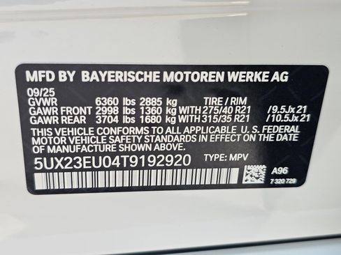 New 2026 BMW X5 xDrive40i w/ M Sport Package image 31