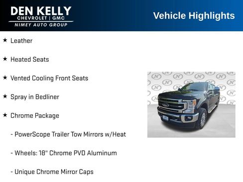 Used 2021 Ford F350 Lariat w/ Chrome Package AWD/4WD image 6