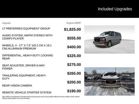 Used 2014 GMC Savana 1500 LT w/ LT Preferred Equipment Group image 7