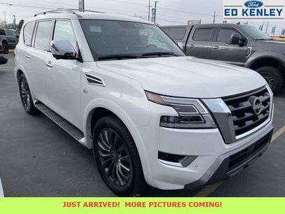Used 2022 Nissan Armada Platinum w/ Captain's Chairs Package