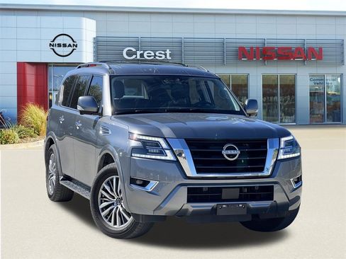 Used 2023 Nissan Armada SL w/ Captain's Chairs Package image 1