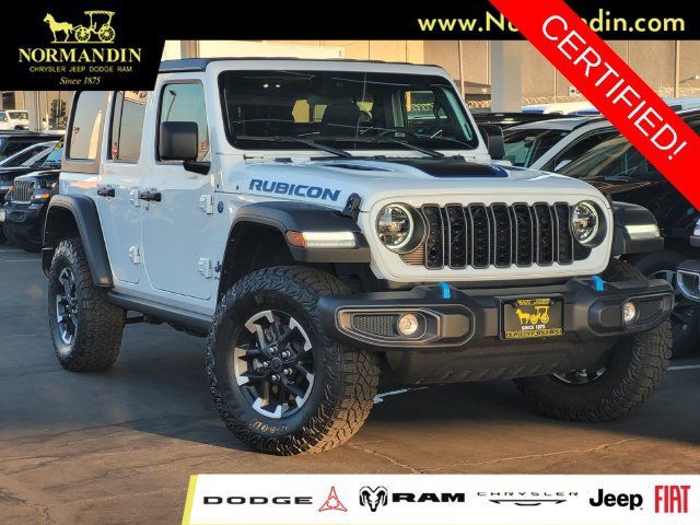 Certified 2024 Jeep Wrangler Unlimited Rubicon 4xe AWD/4WD image 1