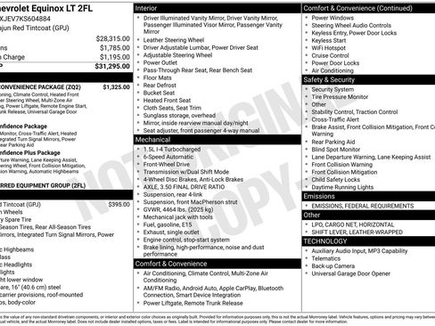 Used 2019 Chevrolet Equinox LT w/ Driver Convenience Package image 4