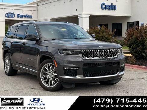 Used 2023 Jeep Grand Cherokee L Summit w/ Advanced Protech Group IV AWD/4WD image 1