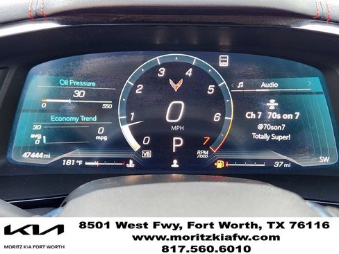 Used 2021 Chevrolet Corvette Stingray Preferred Cpe w/ Engine Appearance Package RWD image 16