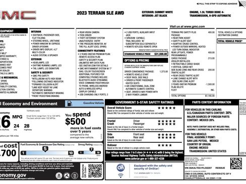 Used 2023 GMC Terrain SLE w/ Driver Convenience Package image 4