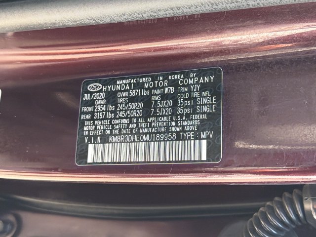 Used 2021 Hyundai Palisade SEL w/ Convenience Package AWD/4WD image 30