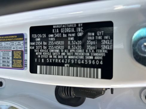 New 2026 Kia Sorento SX FWD image 35