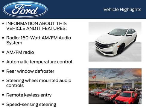 Used 2019 Honda Civic LX image 4