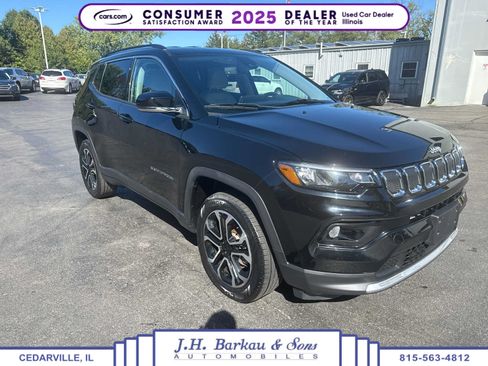 Used 2022 Jeep Compass Limited AWD/4WD image 1