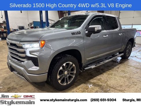 Used 2023 Chevrolet Silverado 1500 High Country w/ LPO, Dark Essentials Package AWD/4WD image 1