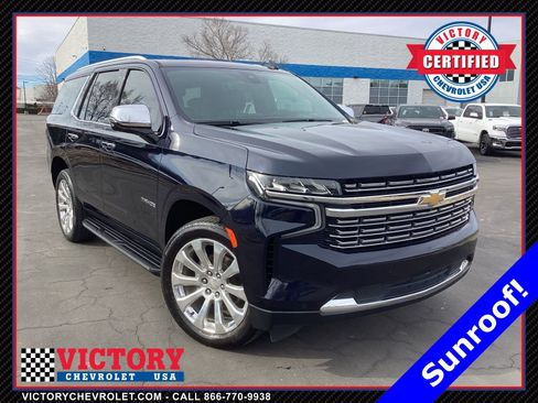 Used 2021 Chevrolet Tahoe Premier w/ Premium Package image 1