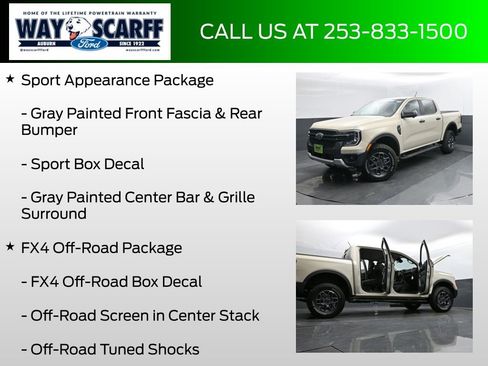 New 2025 Ford Ranger XLT w/ FX4 Off-Road Package image 12