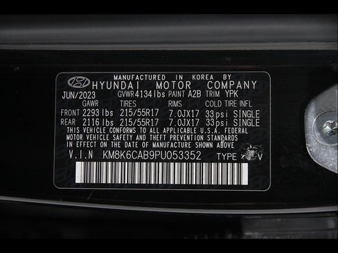Certified 2023 Hyundai Kona SEL AWD/4WD image 23